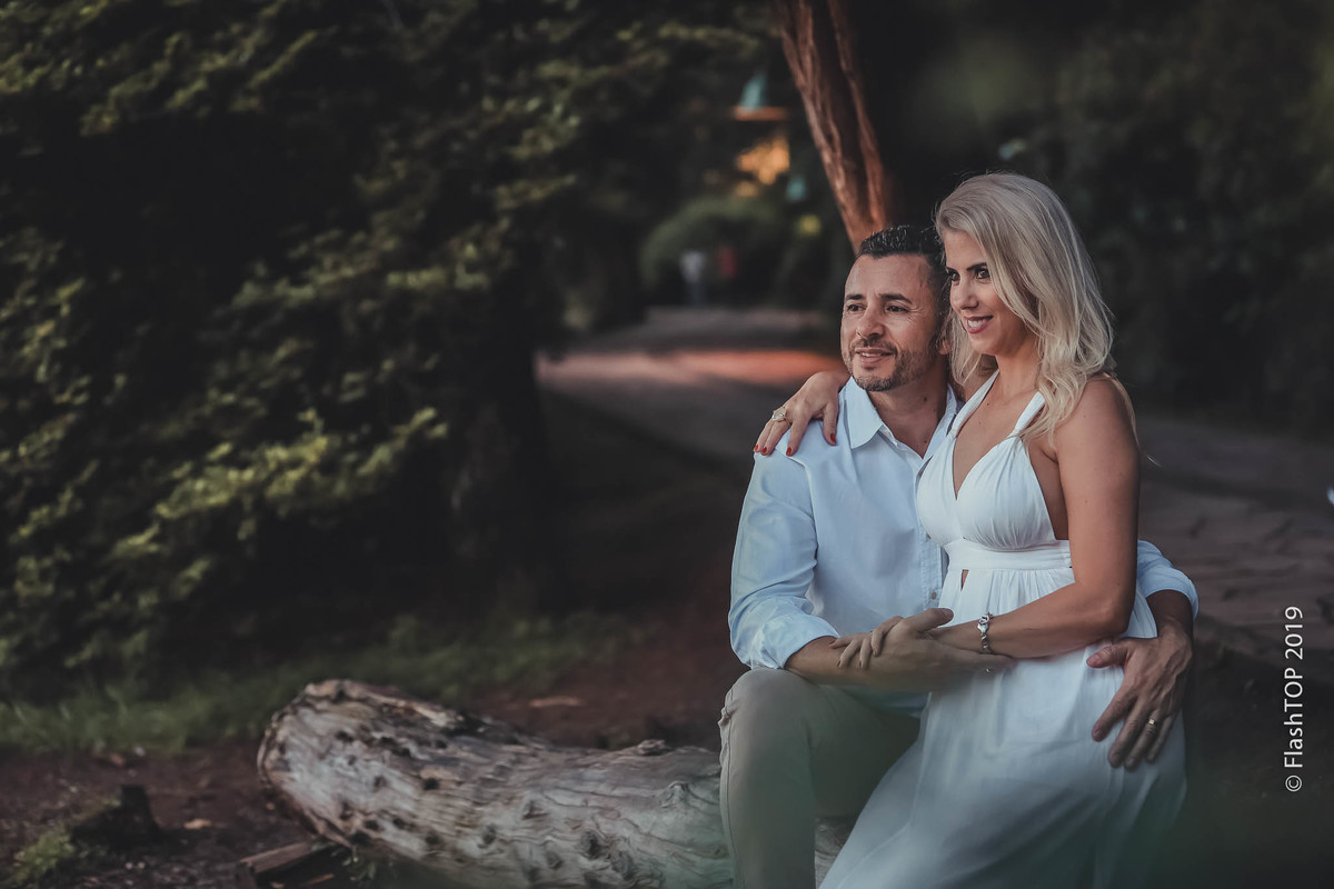 Ensaio fotográfico casal em Gramado jardim do amor