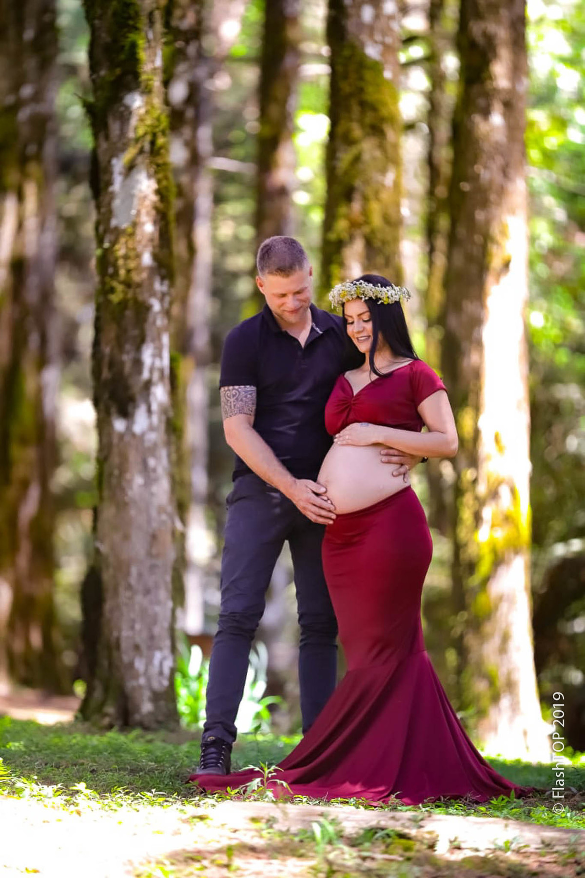 fotografia gestante externo em Canela