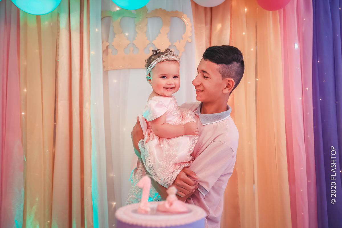 Festa de aniversário infantil Letícia 1 ano