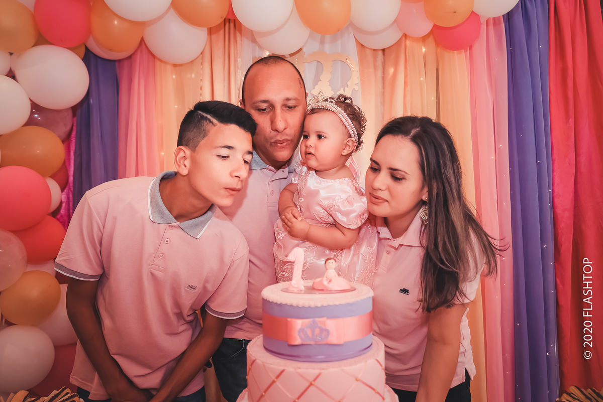 Festa de aniversário infantil Letícia 1 ano