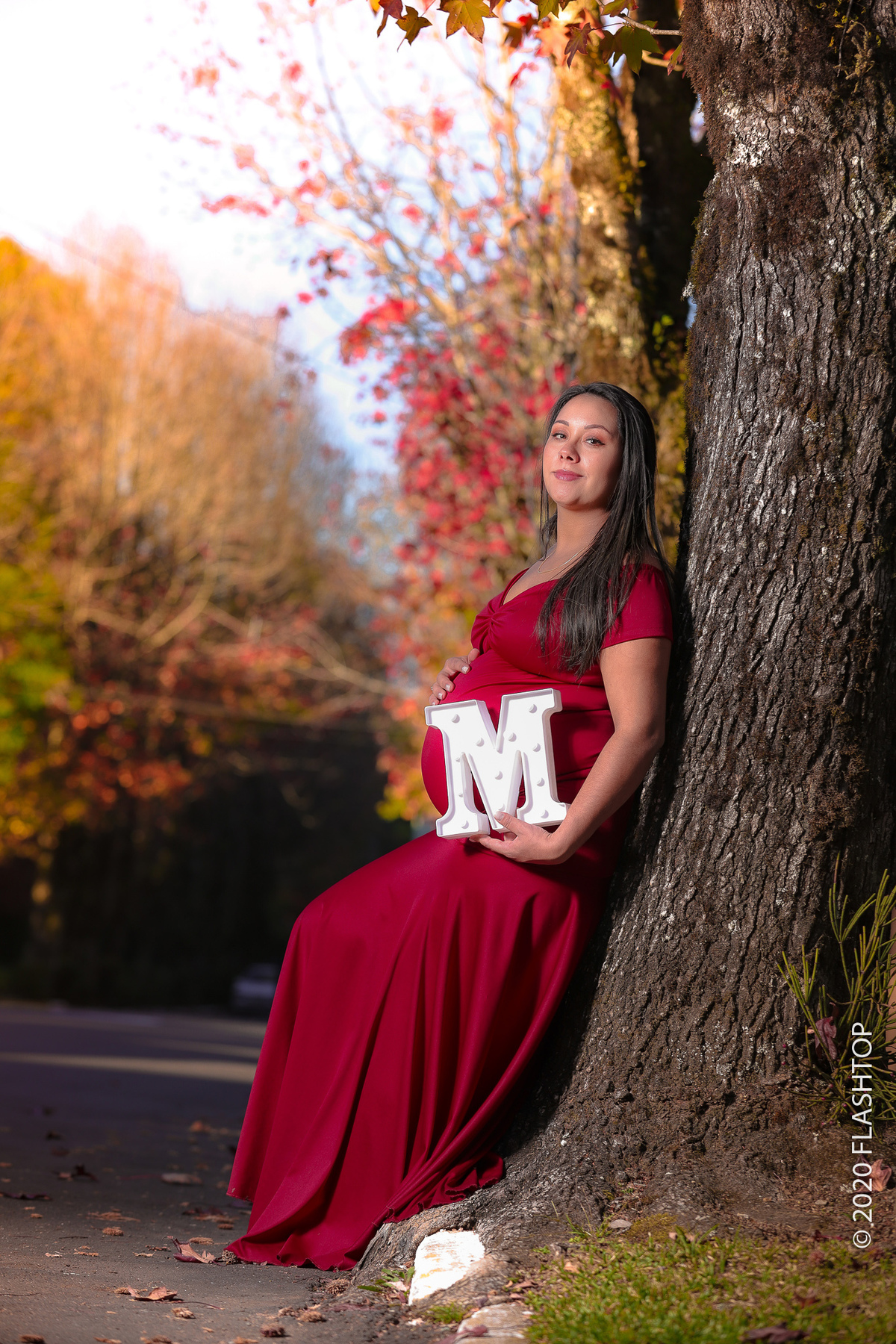 Ensaio fotográfico gestante externo pelas ruas de Gramado e Canela