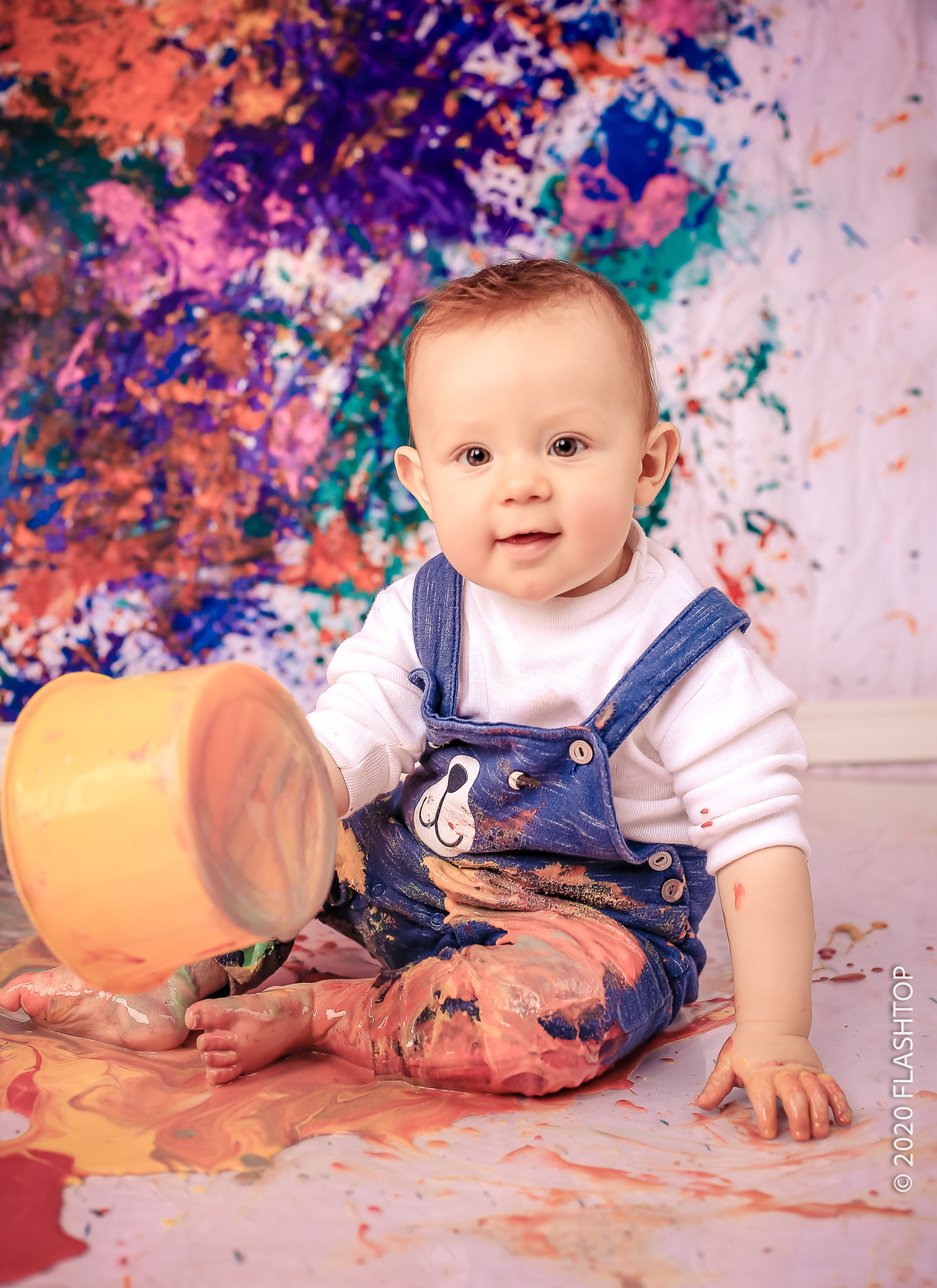 Paint Babies Fotografia Paint Babies Estúdio Gramado