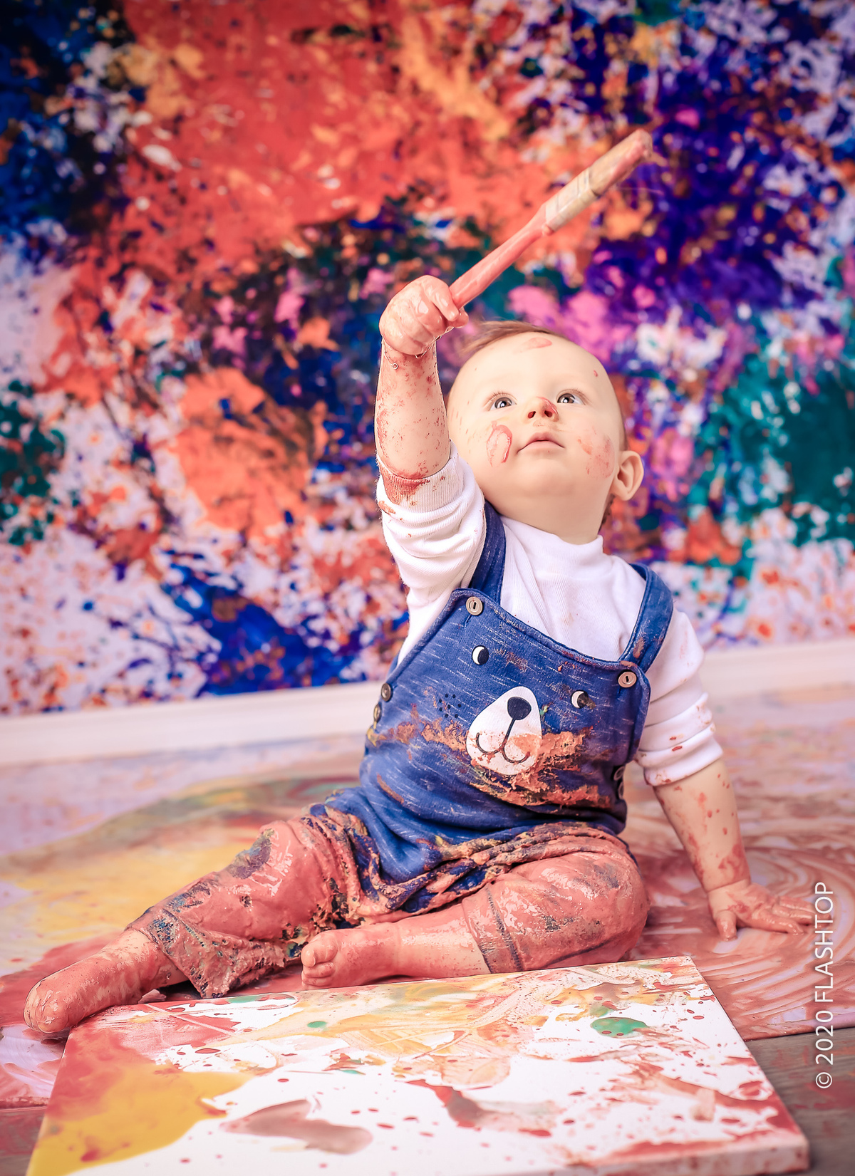 Paint Babies Fotografia Paint Babies Estúdio Gramado