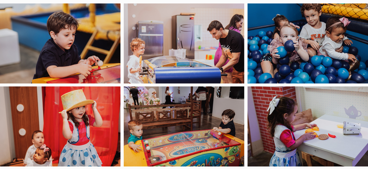 buffet infantil com varios  brinquedos para festa de aniversario infantil