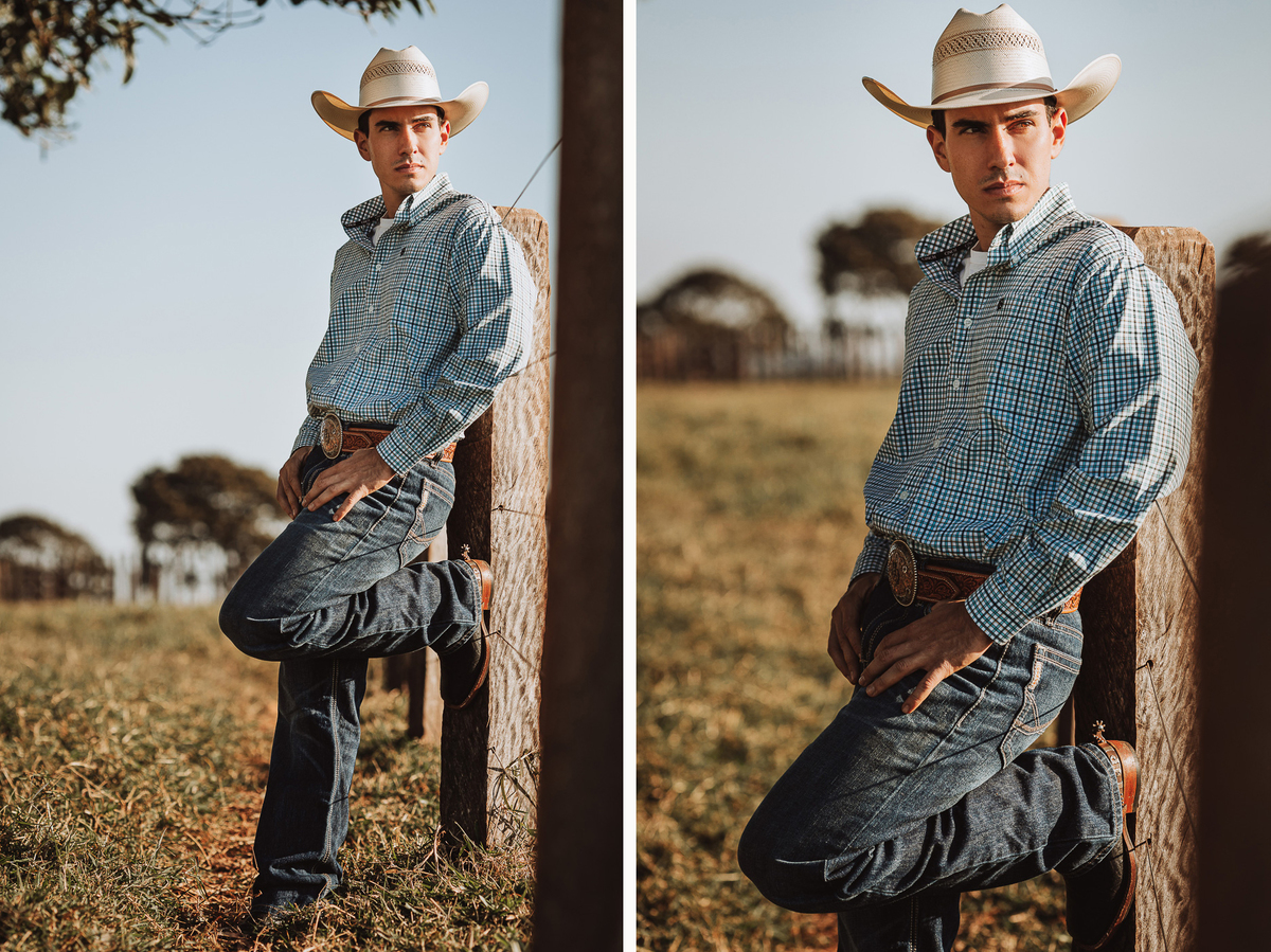 referencia de fotos para ensaio masculino country 