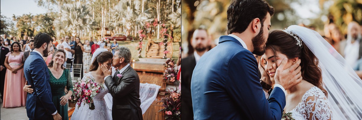 Ideias de foto durante a cerimonia fotografo de casamentos em maringá