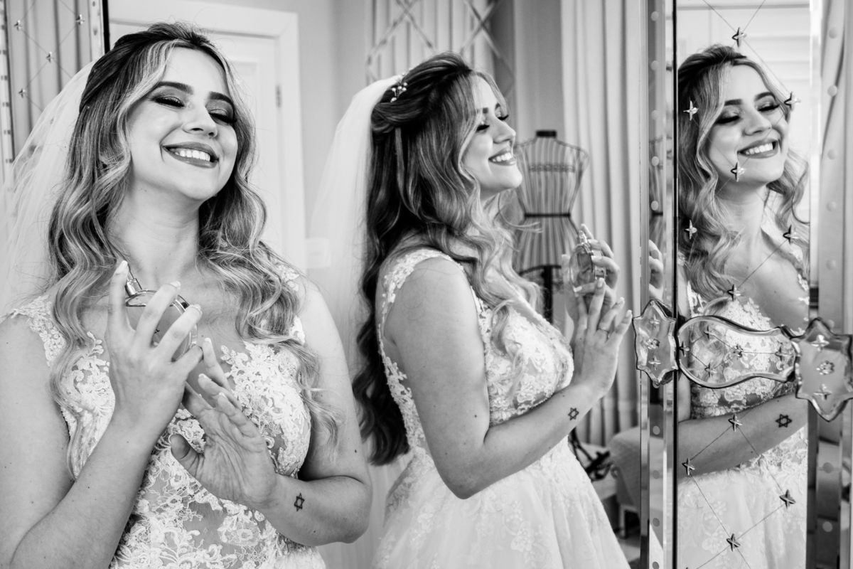 Salão de beleza de Maringá Making Of de noiva 