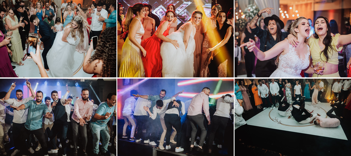 Balada no casamento em mandaguaçu