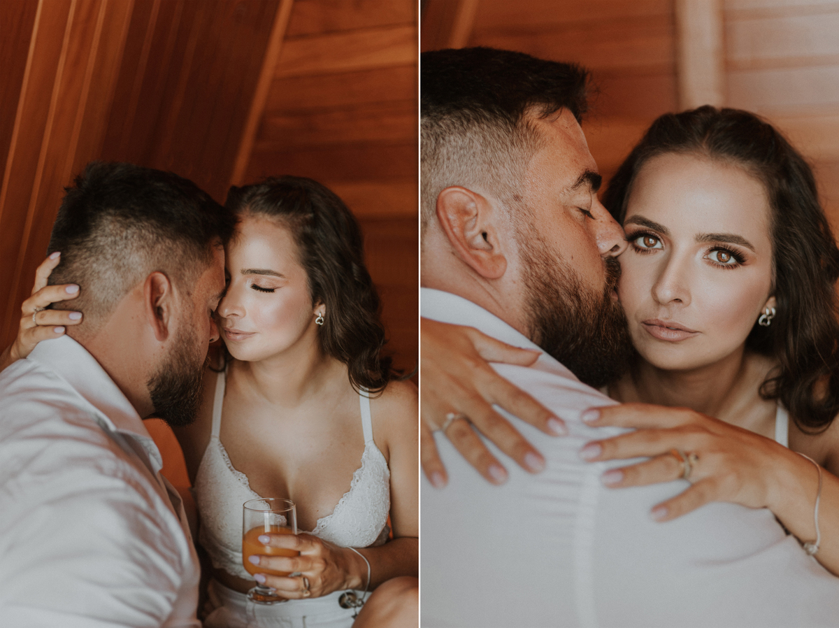 Fotos tiradas em cabana na região de Maringá