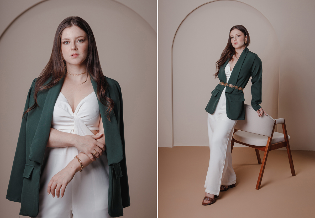 empreendedorismo feminino imagem corporativa estilo minimalista para ensaio corporativo fotografo em maringa