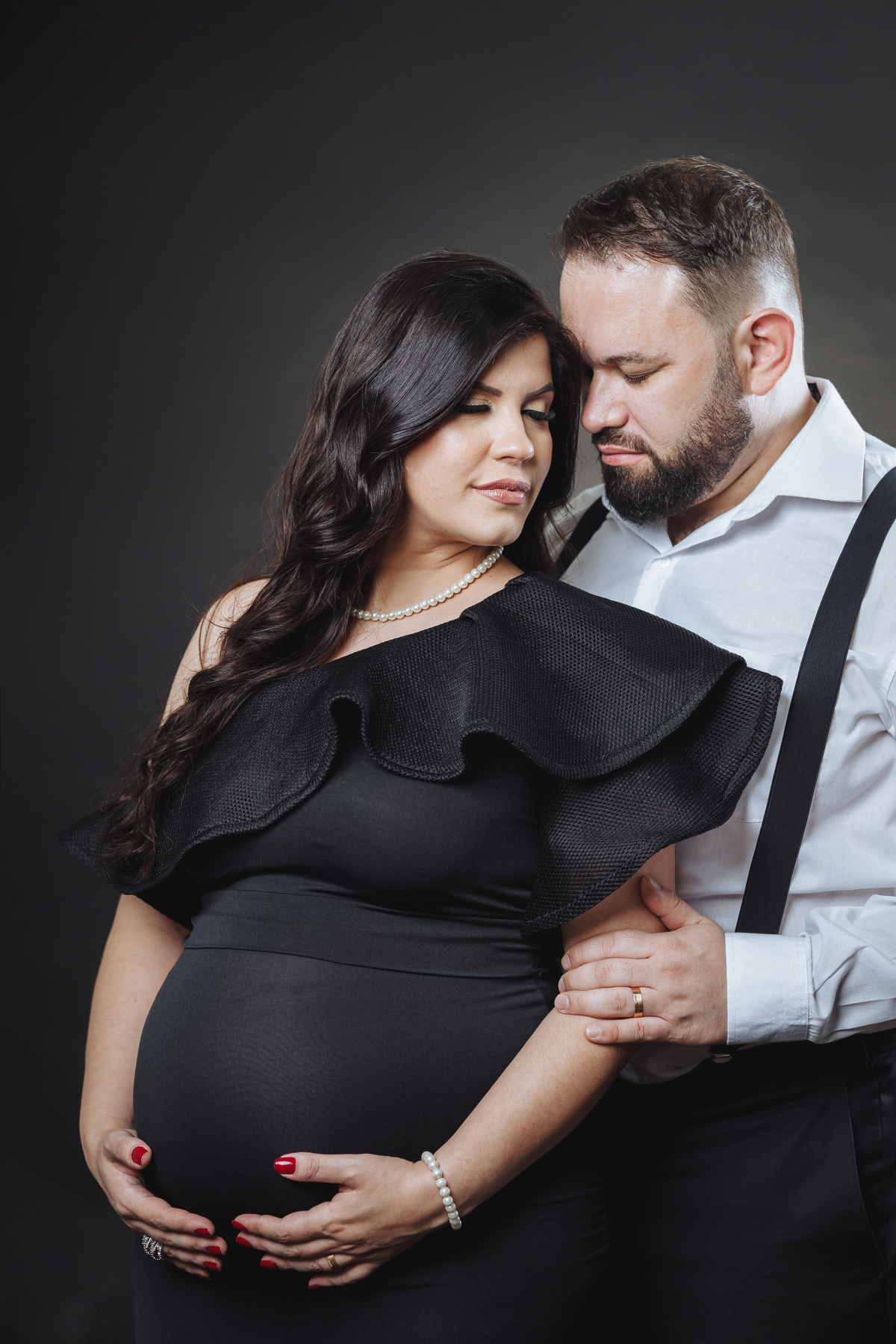 ensaio de gestante em maringá fotográfo de gestantes fotos em estudio