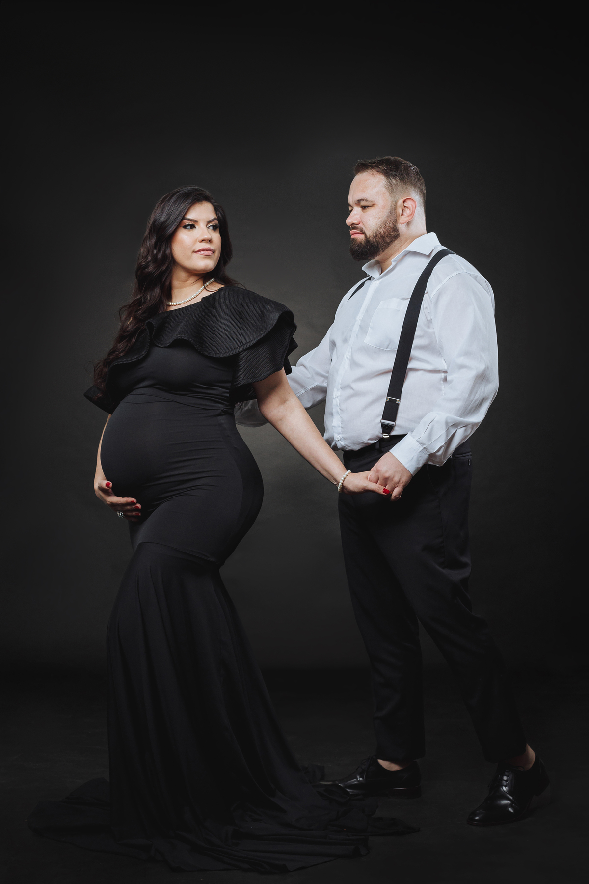 ensaiop de gestante em maringá fotografo de gestantes ensaio minimalista