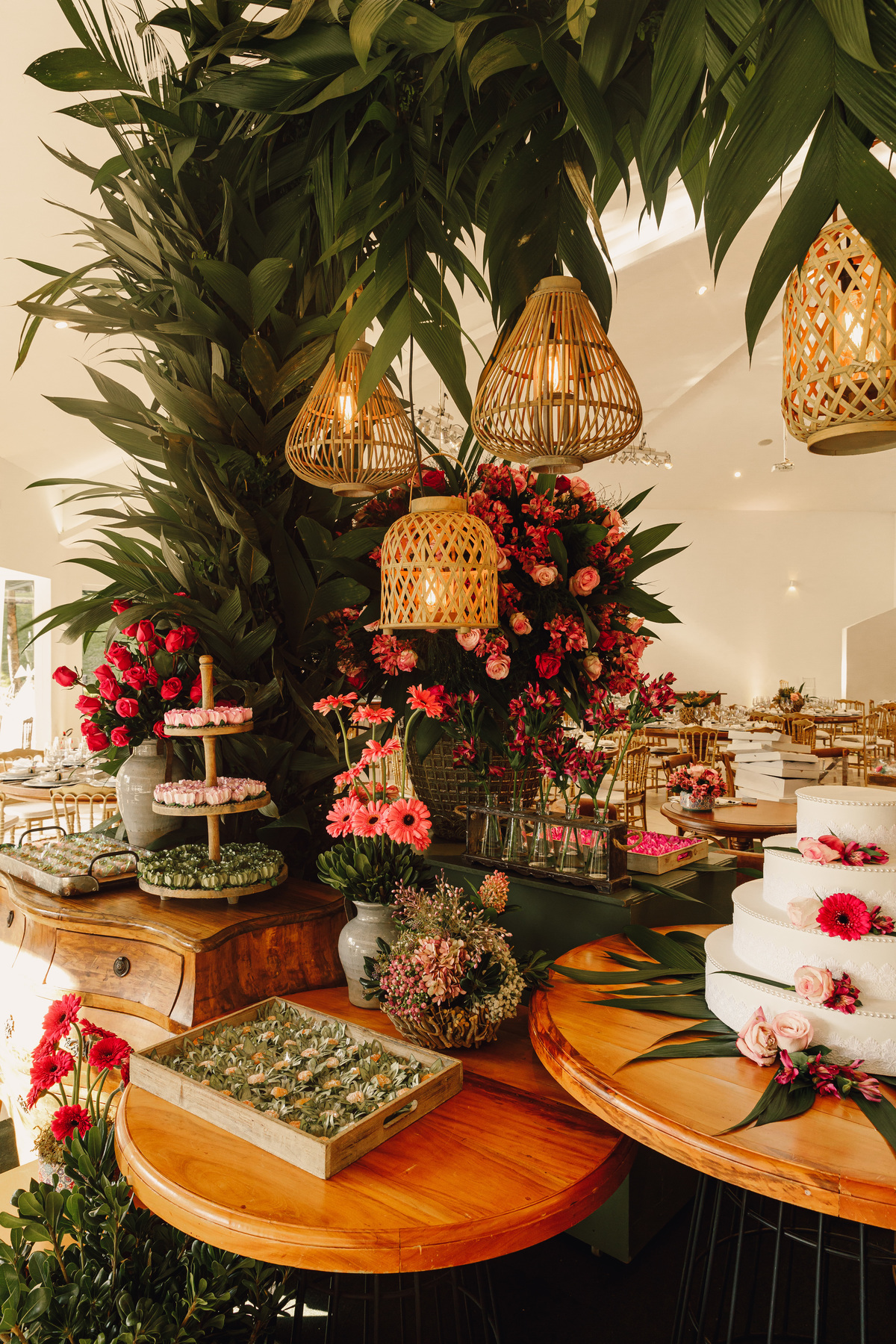 decoração de festa de casamento estilo boho em maringá salão de festas eden garden