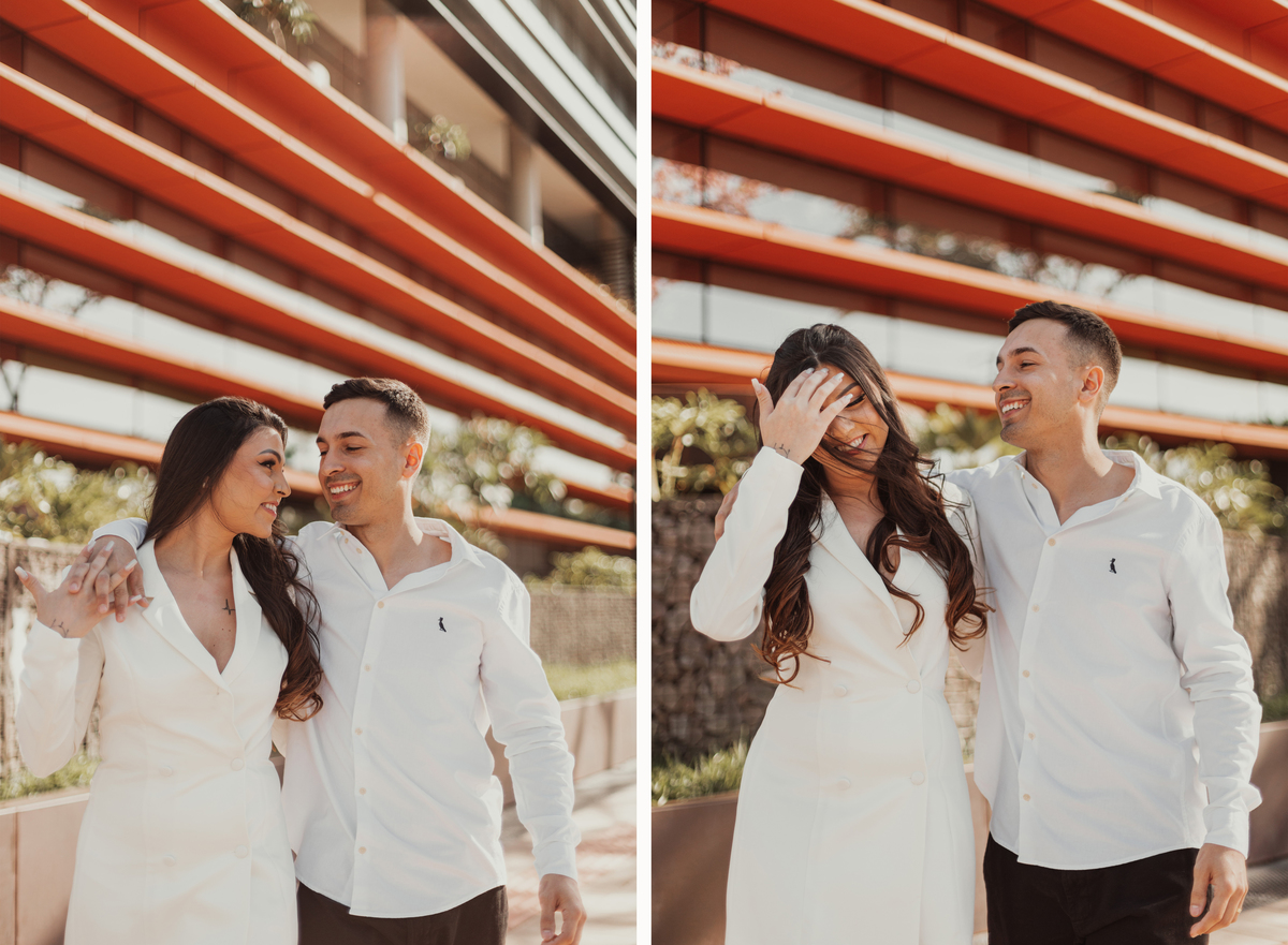 Ensaio de pré casamento urbano em maringá pré wedding na cidade fotografo em maringá