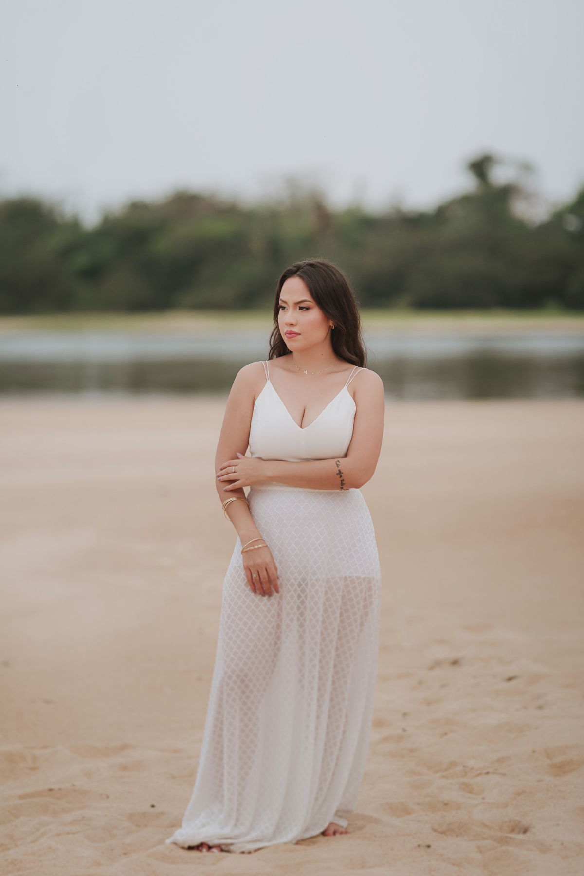 Ensaio fotográfico em Porto Rico Paraná fotos em ilha minimalista ensaio feminino praiano 