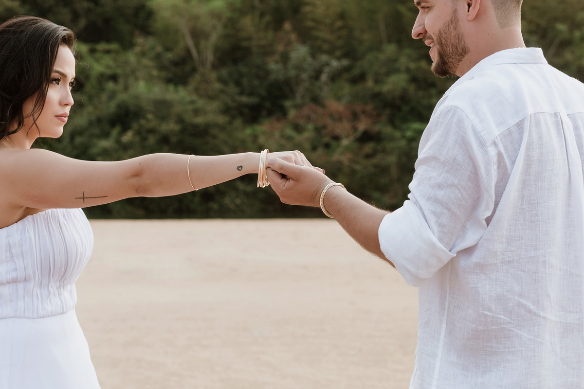 Ensaio pré wedding em ilha Porto Rico Paraná ensaio externo fotos ao ar livre fotógrafo Maringá