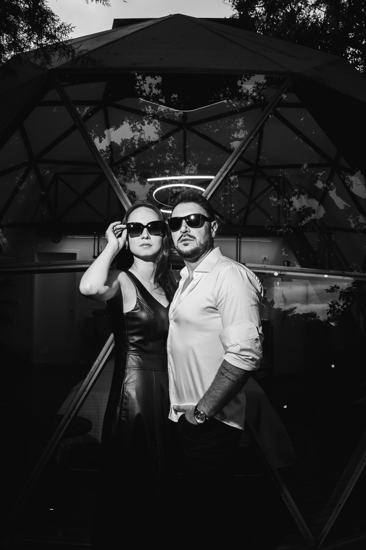 pré wedding de casal em chacara para locação de fotos em Maringá