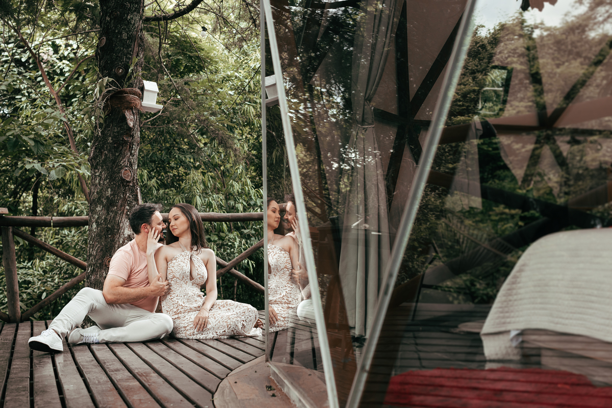 ensaio pre casamento com luz natural em chalé para fotos em maringá fotografo RickardoAndrade estancia paraiso