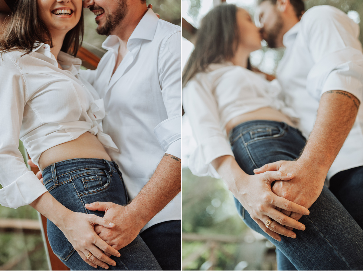 fotos com estilo minimalista e sensual para ensaio pre wedding em maringa 