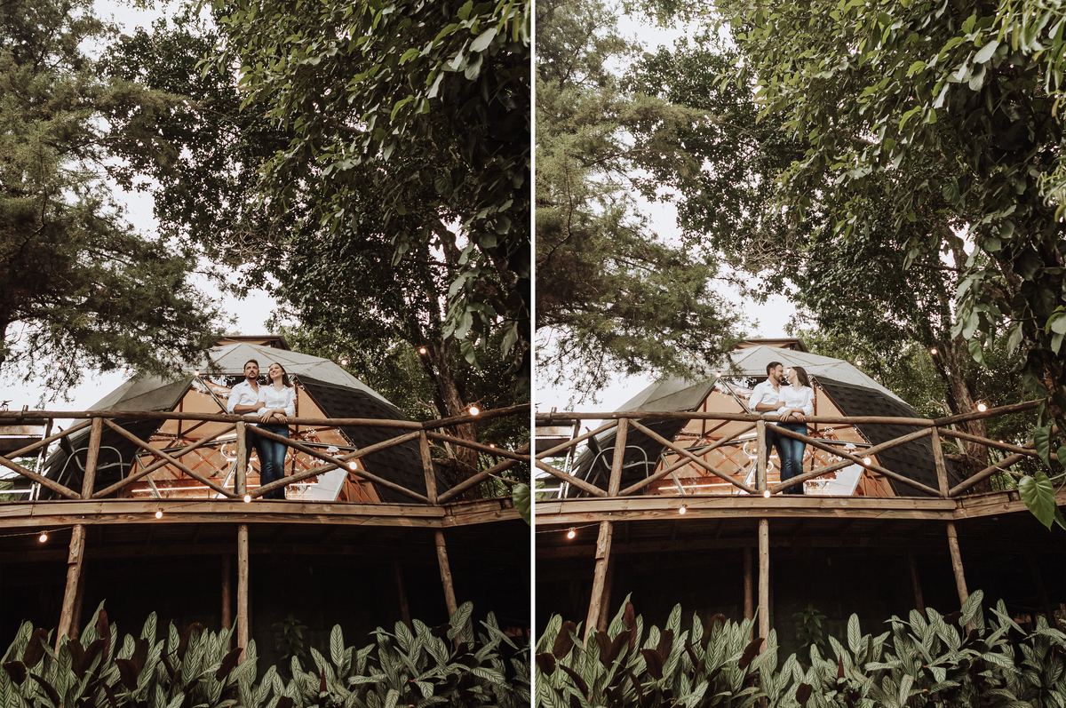 pré wedding de casal em chacara para locação de fotos em Maringá