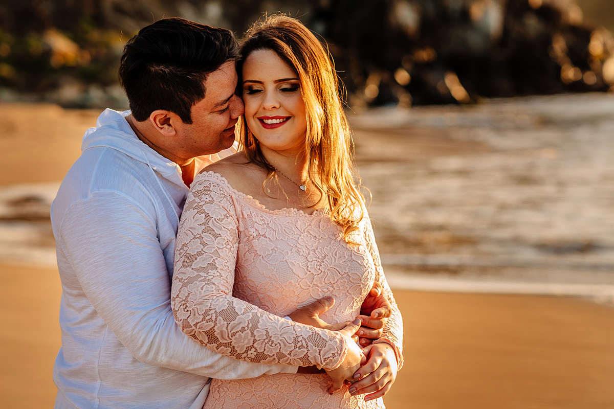 ensaio de casamento na praia