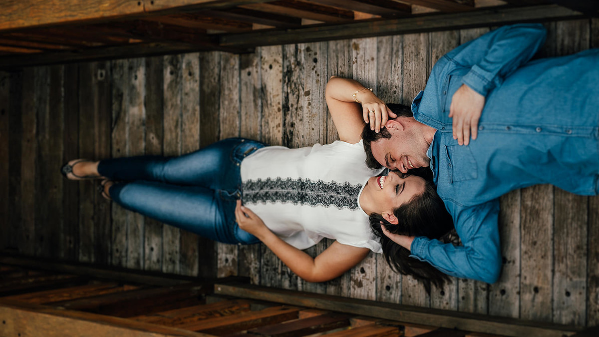 Ricardo Andrade em ensaio para casamento