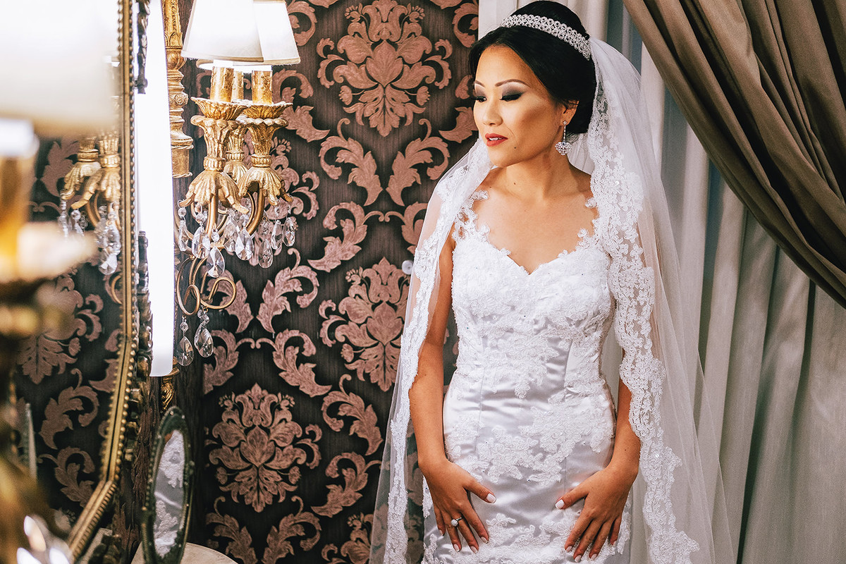 Rickardo Andrade fotografando noiva em Maringa-PR