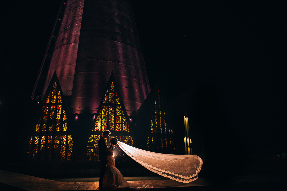 Saída fotográfica foto linda em Catedral de Maringá-PR