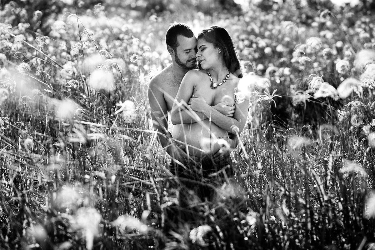 Book de Gestante com fotos sensuais