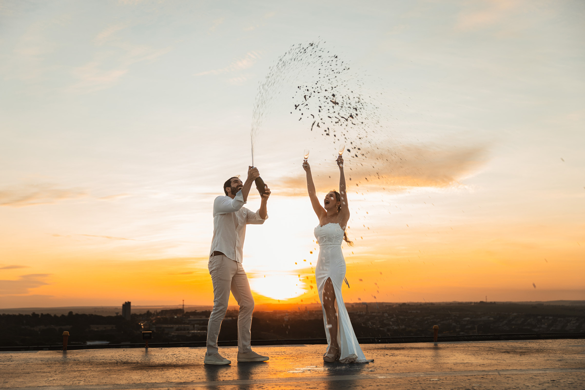Inspiração de foto criativa em Maringá no por sol 