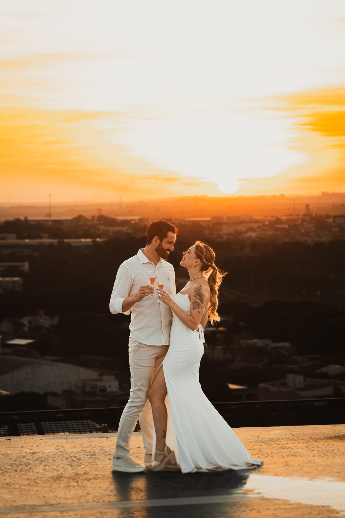 inspiração de ensaio fotográfico no por do sol com melhor fotografo do Paraná