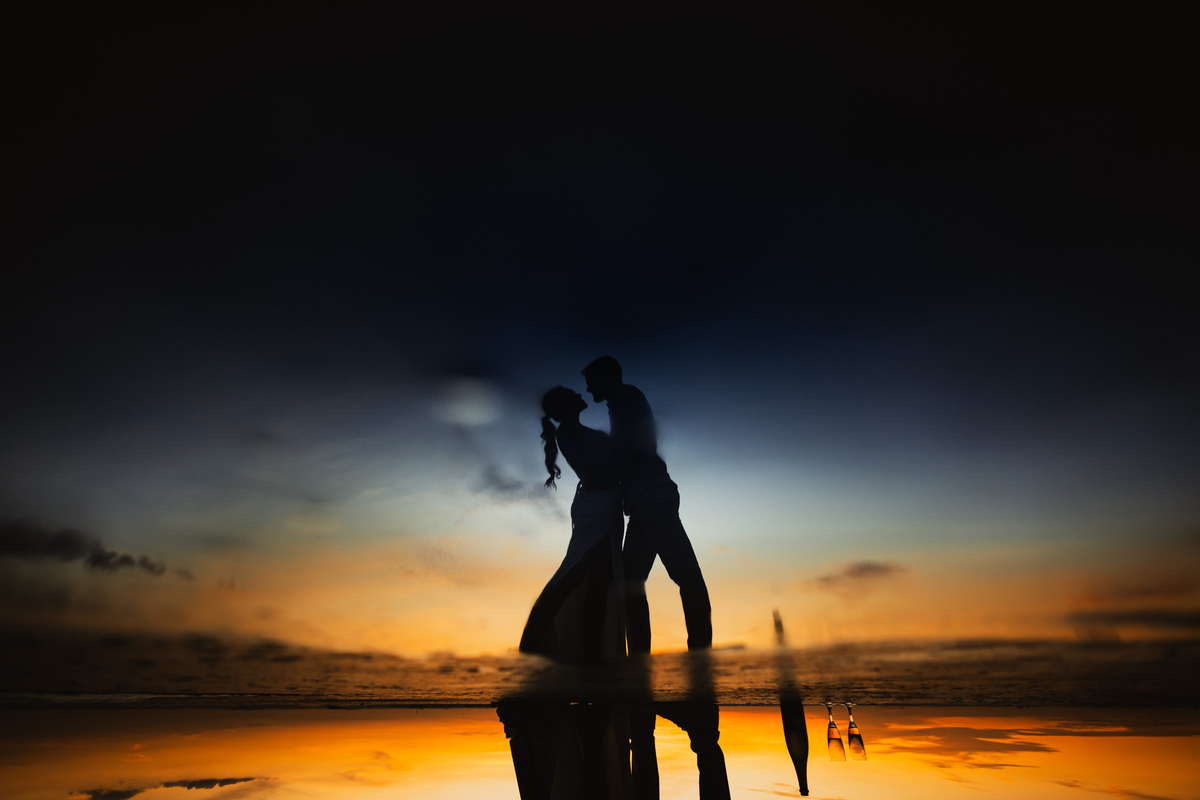 Fotos criativas para pre-wedding em Maringá 