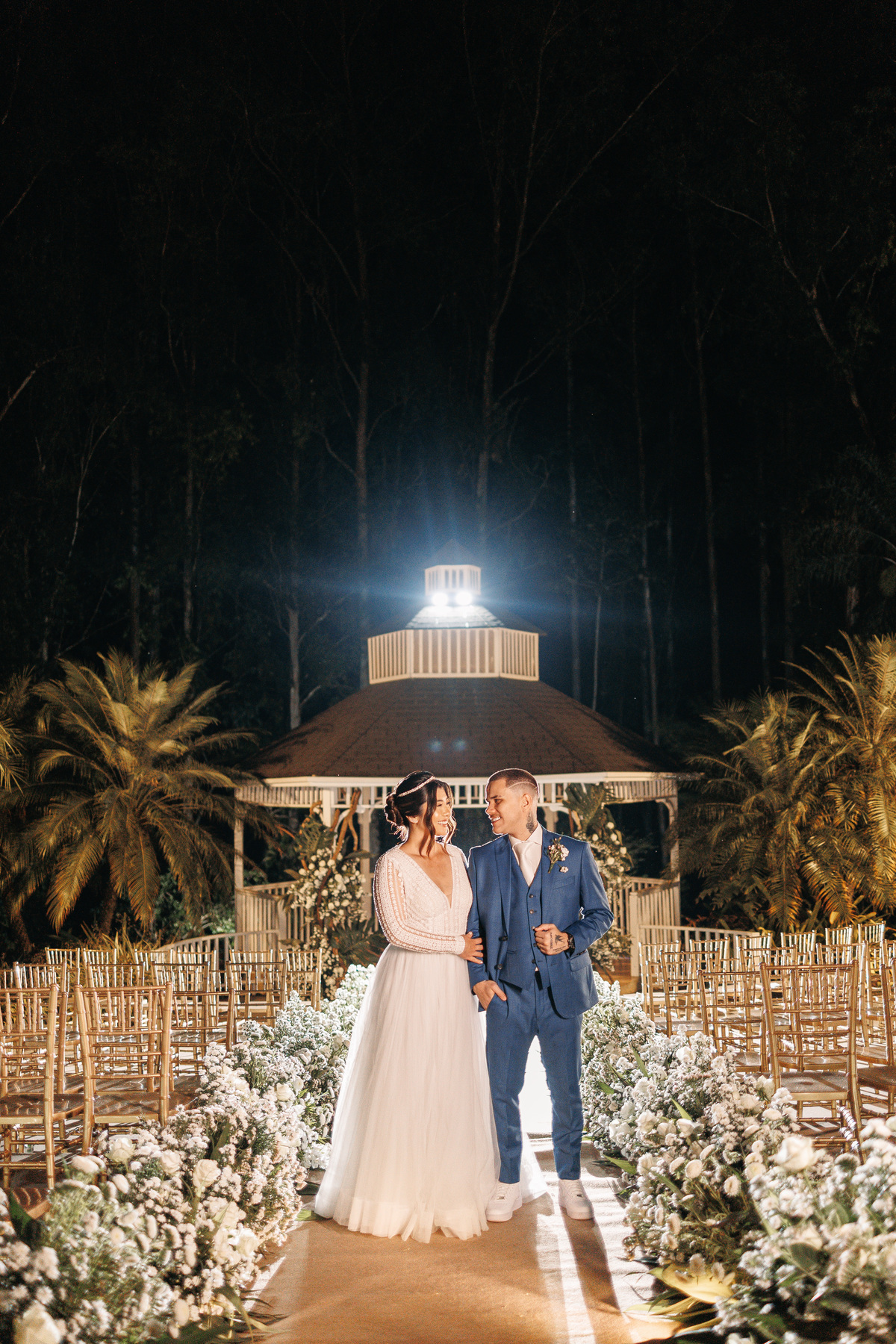 Éden Garden Eventos Com o melhor fotografo de Maringá a noite 