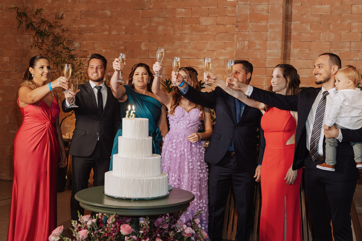 Festa de debutante em Maringá na Casa Blanca Hall