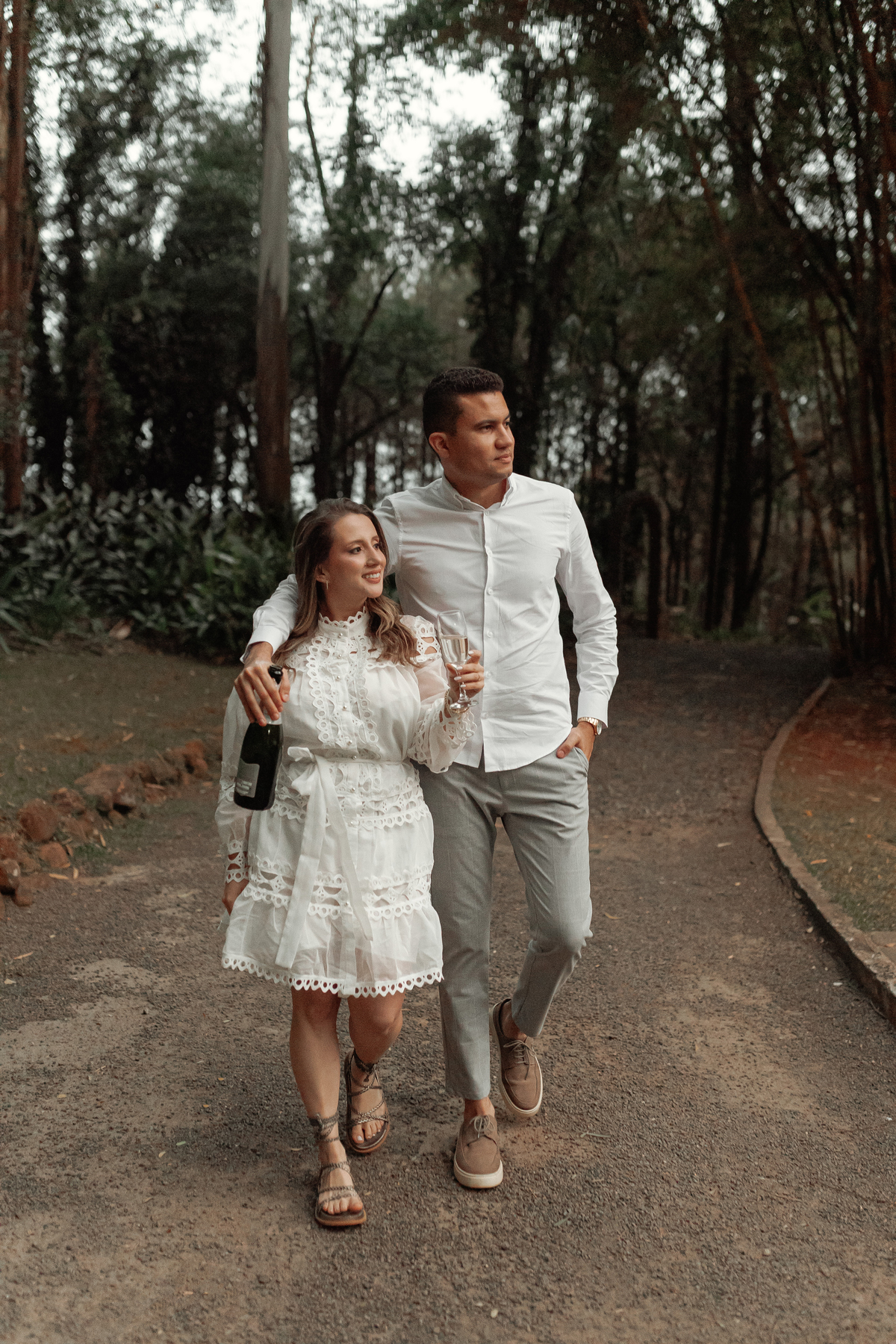 Pre-wedding natural, com estilo boho
