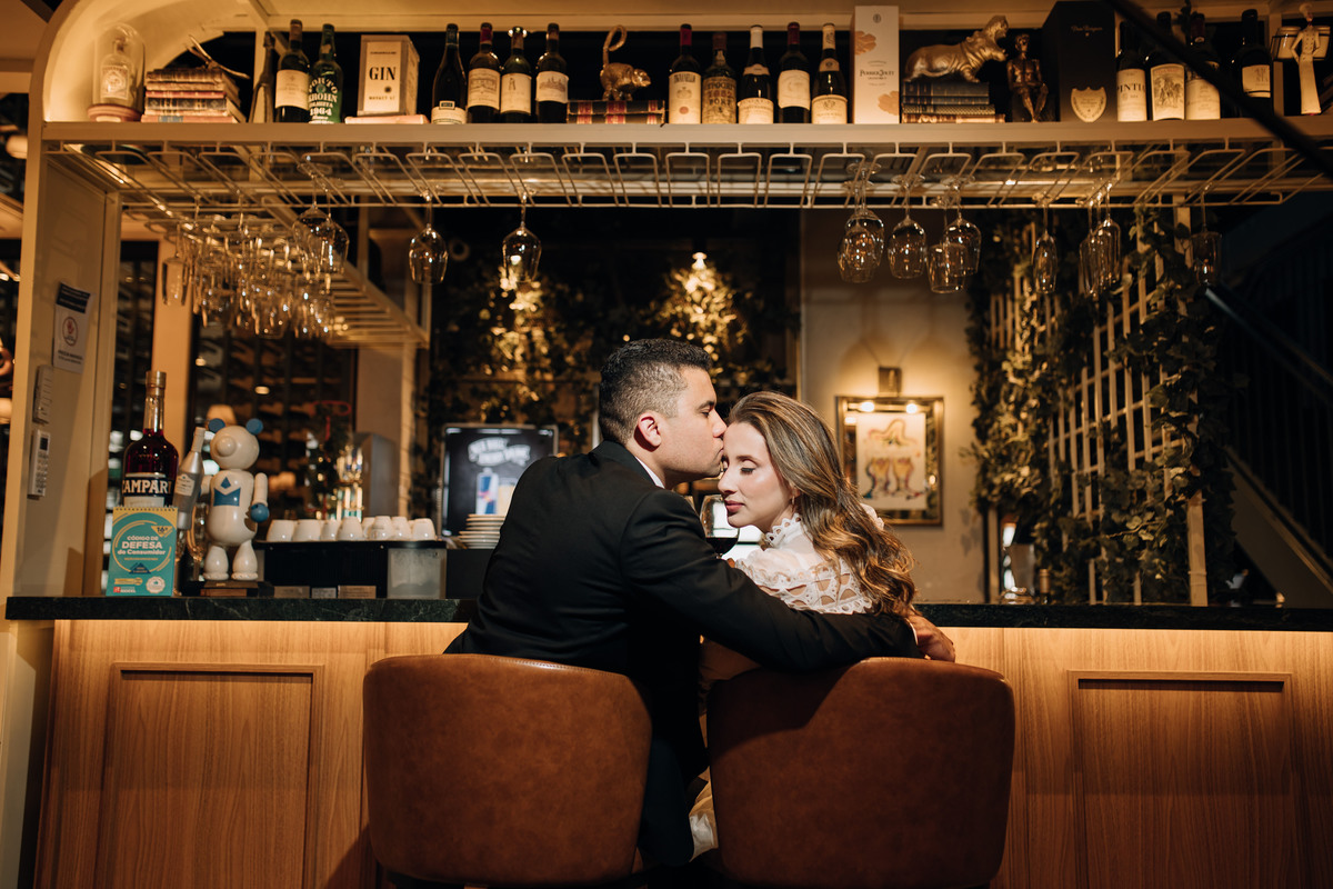 Fotos Romántica para Pré - wedding, ensaio de casal elegante, 