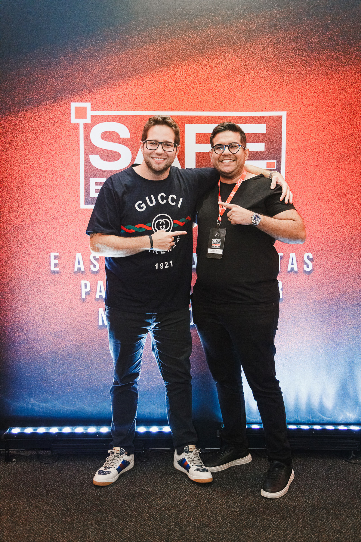 equipe em evento corporativo 