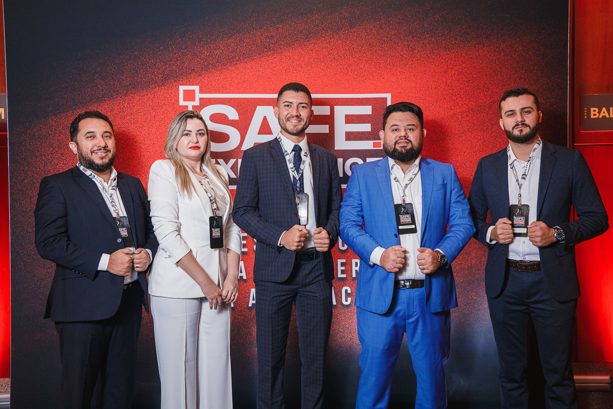 equipe em evento corporativo 