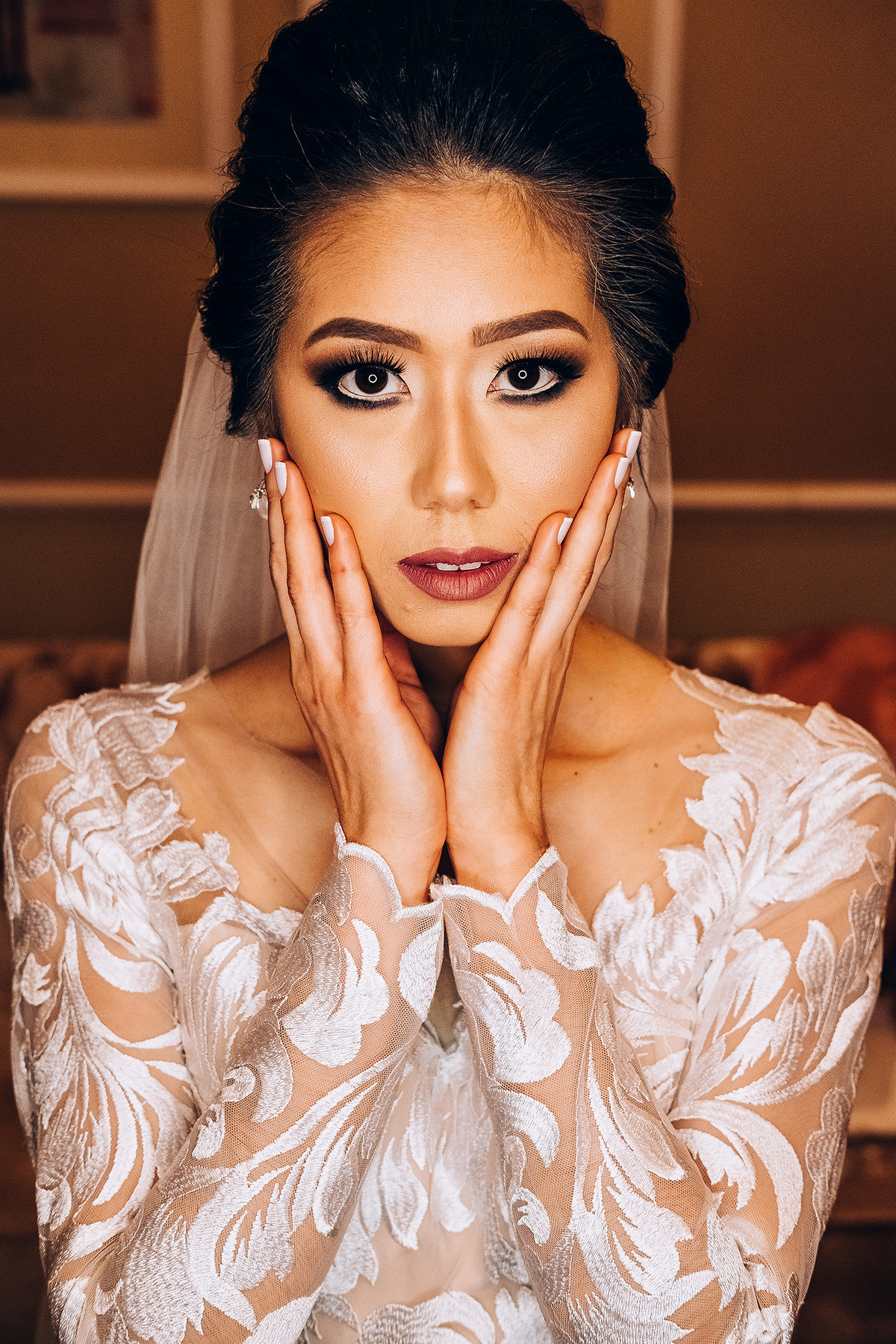 Fotos da Noiva maquiada para casamento