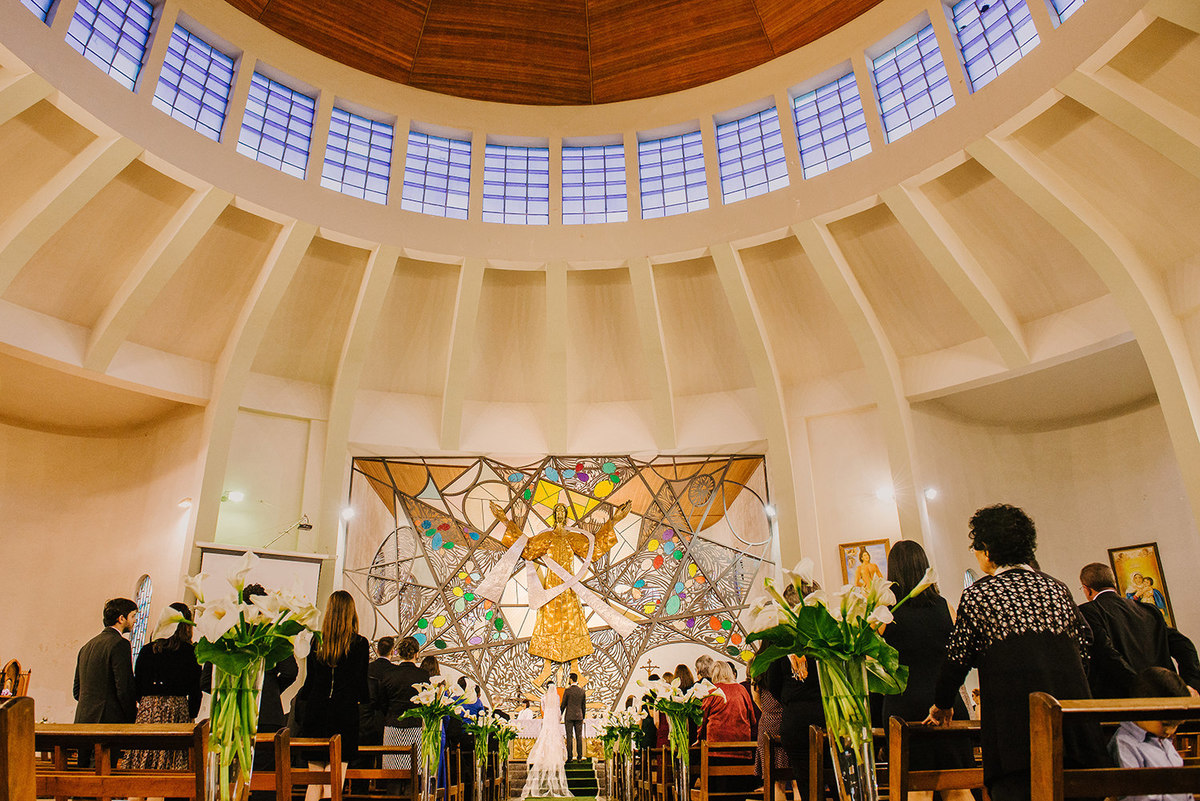 Foto da Igreja casamento no  Paraná