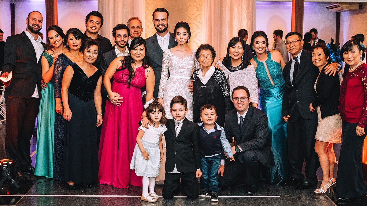 foto de casamento foto da família 