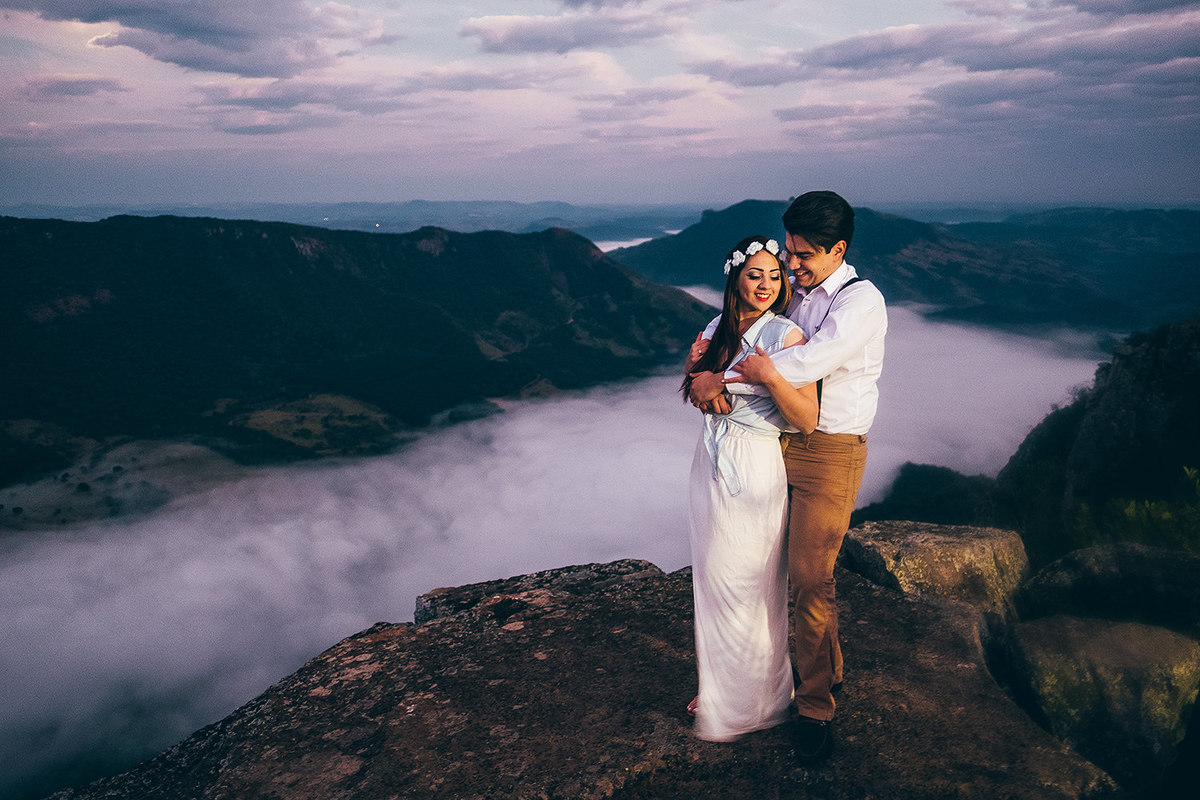Foto de Rickardo andrade fotografando no Pico Agudo