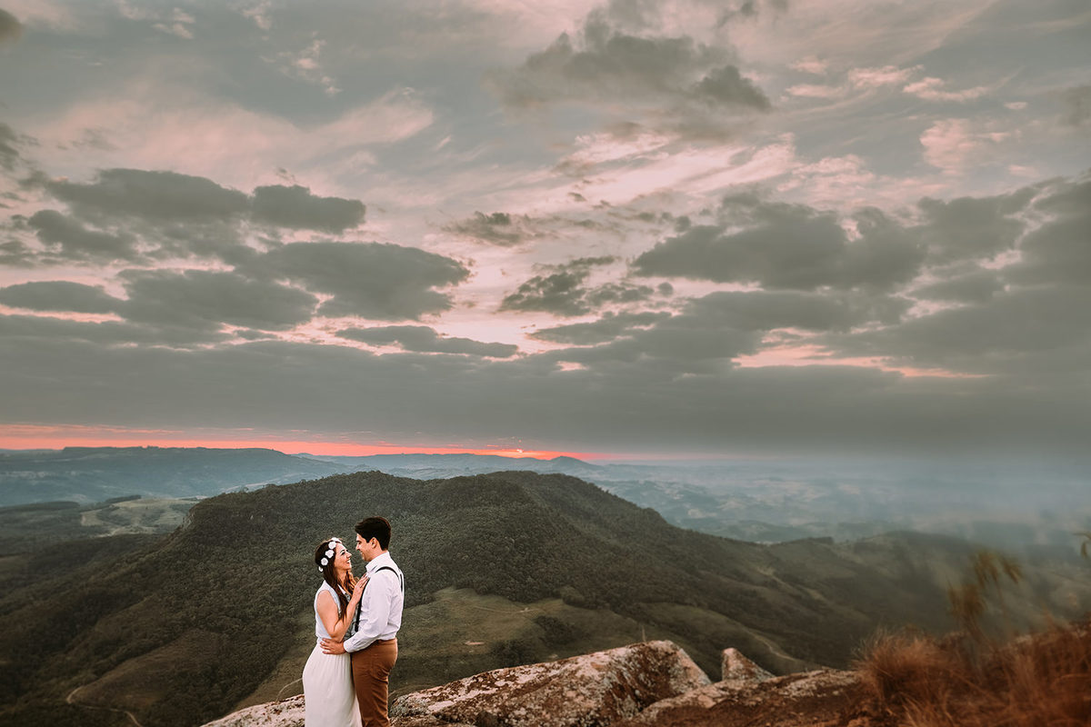 Fotos lindas para o casamento, foto nas alturas