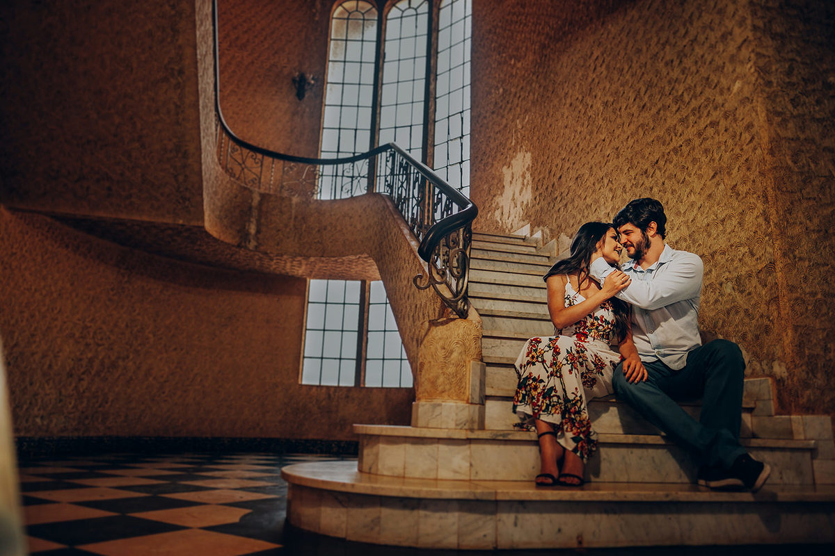 Pré Wedding dentro do Castelo Eldorado no Paraná