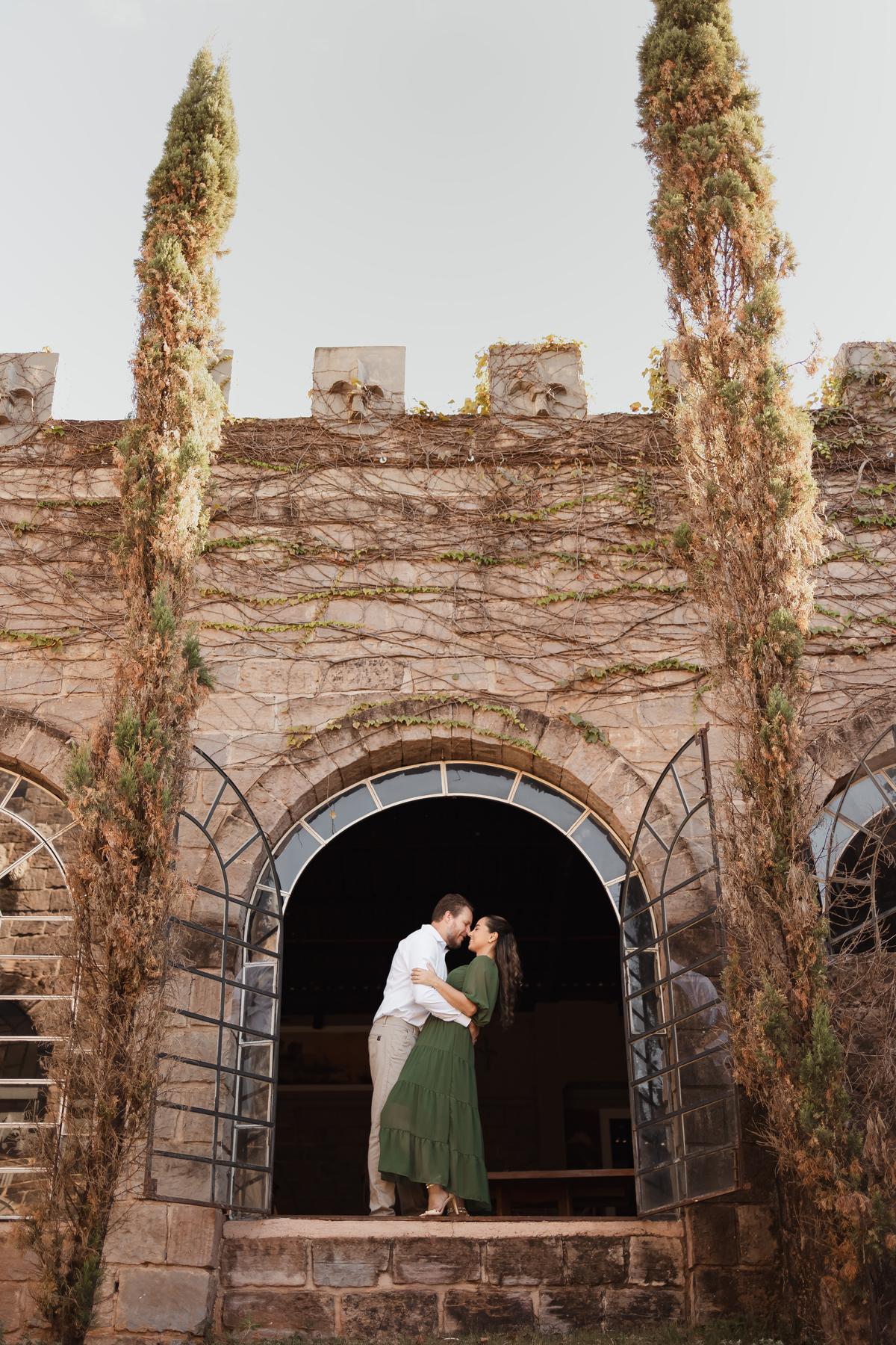castelo la dorni em Bandeirantes para fotos de pré wedding