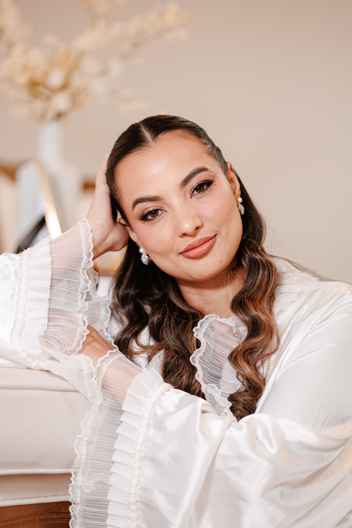 Maquiagem de noiva para casamento em Maringá
