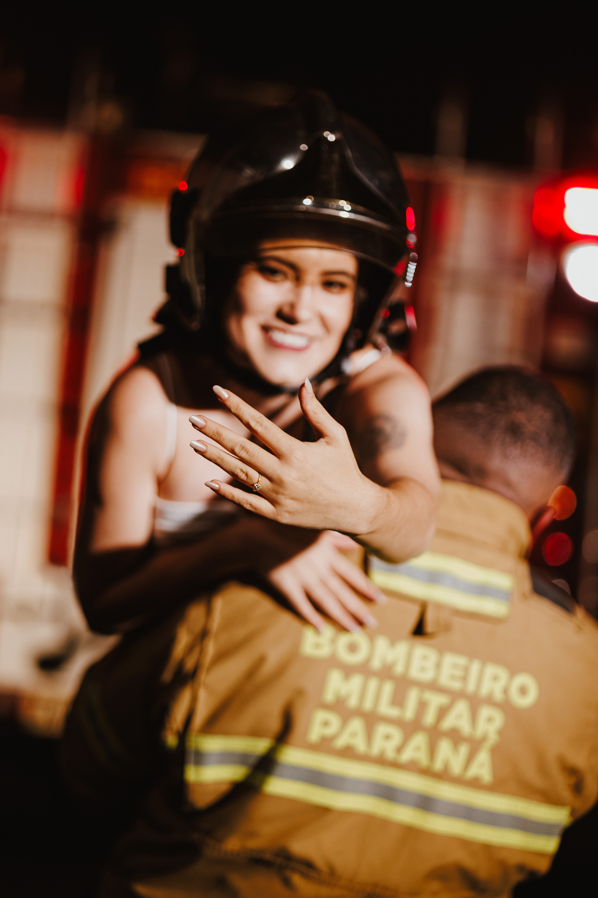 Pré wedding de bombeiro 
