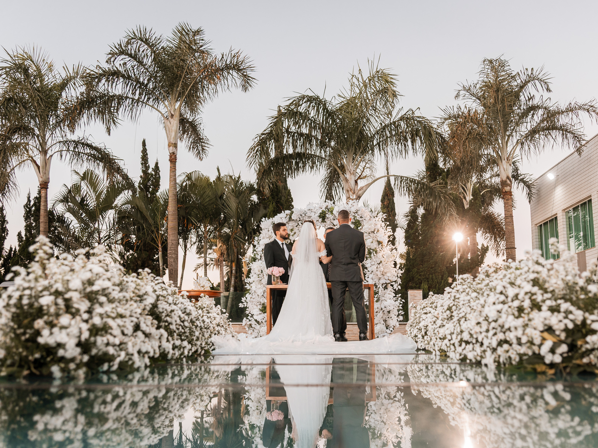 Decoração para casamento ao Ar livre  