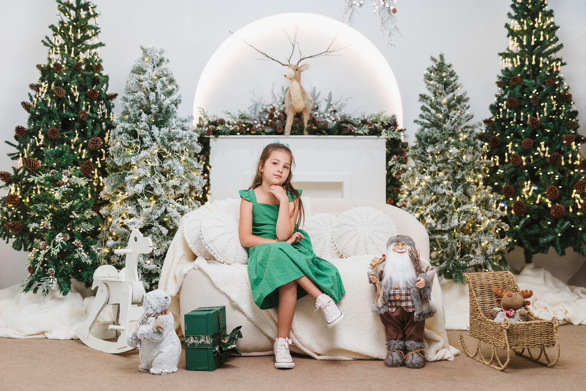 cenário de natal para fotos em Maringáa