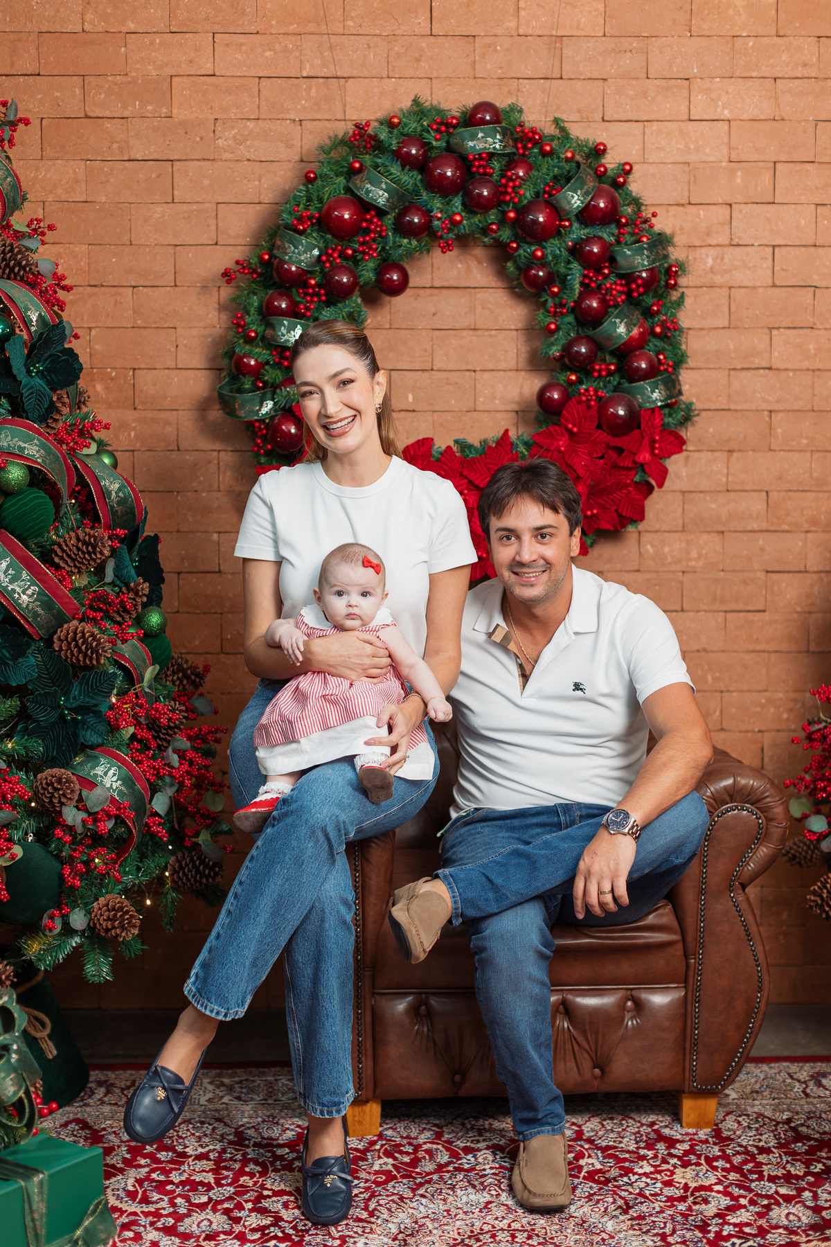 Família reunida no Natal